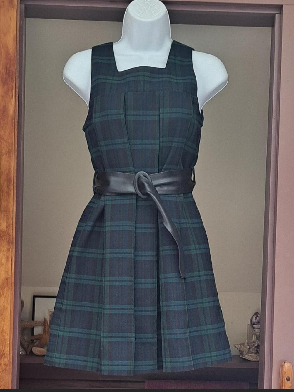 Catholic School Girl Uniform Plaid School Girl Jumper SMALL